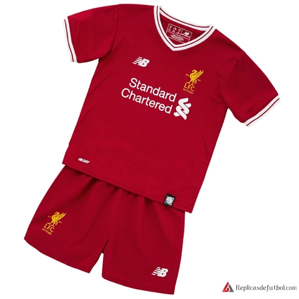 Camiseta Liverpool Niño Primera equipación 2017-2018